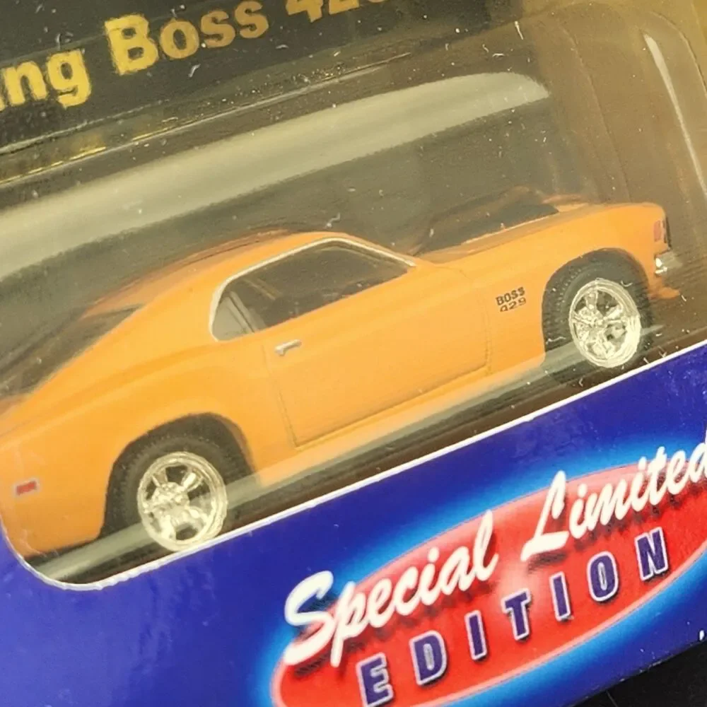 Hotwheels Street Machines Hot Rod Orange Ford 1970 Mustang Boss 429 1:64 Diecast